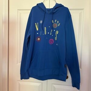 L - Brooklyn Cloth Blue Good Vibes Hoodie